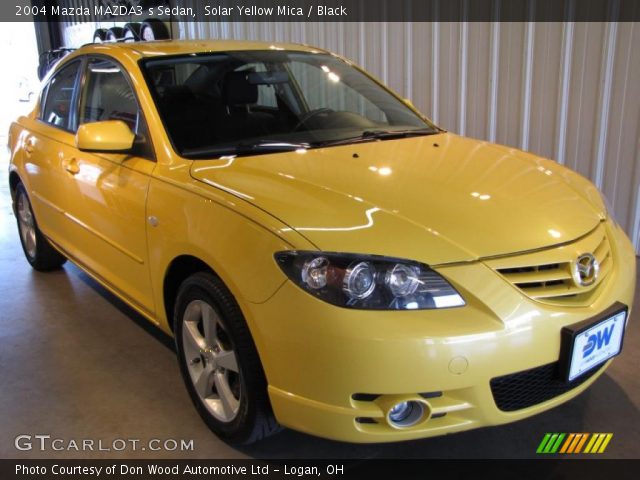 2004 Mazda MAZDA3 s Sedan in Solar Yellow Mica
