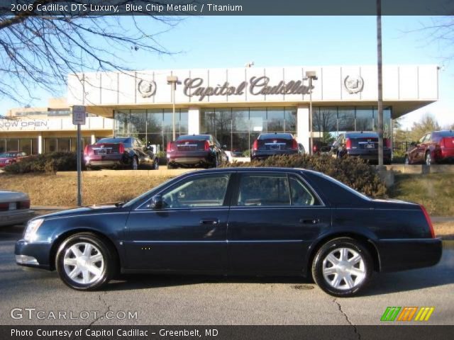2006 Cadillac DTS Luxury in Blue Chip Metallic