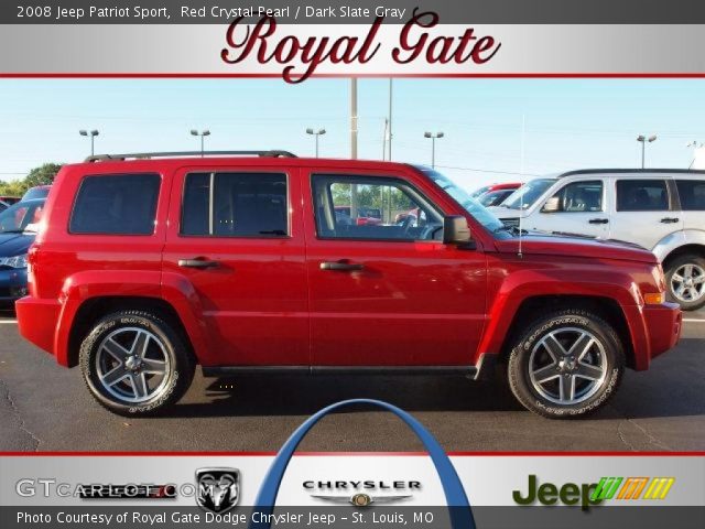 2008 Jeep Patriot Sport in Red Crystal Pearl