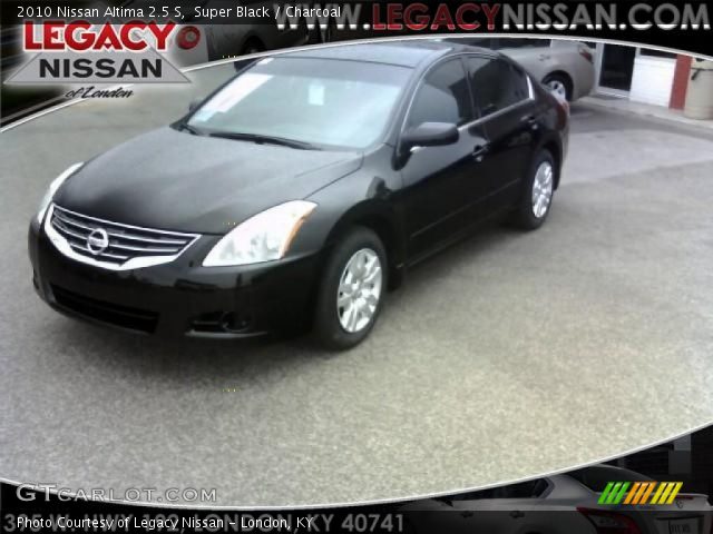 2010 Nissan Altima 2.5 S in Super Black