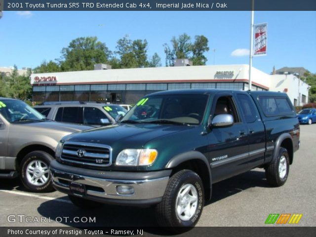 2001 Toyota Tundra SR5 TRD Extended Cab 4x4 in Imperial Jade Mica