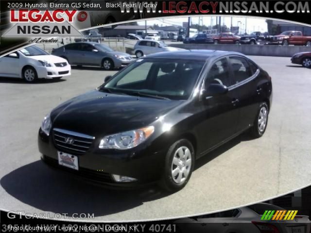 2009 Hyundai Elantra GLS Sedan in Black Pearl