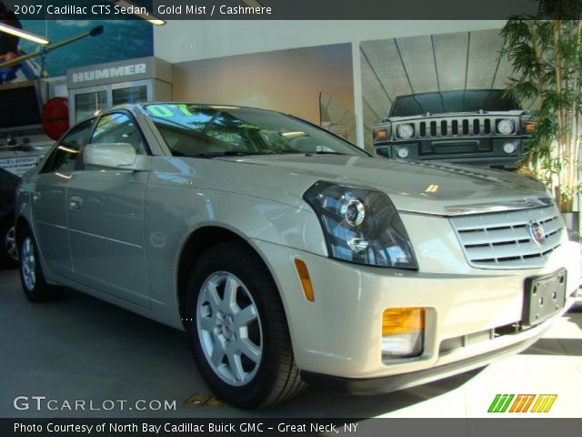2007 Cadillac CTS Sedan in Gold Mist