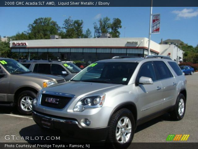 2008 GMC Acadia SLT AWD in Liquid Silver Metallic