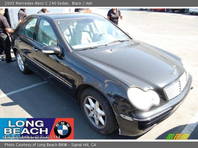 2003 Mercedes-Benz C 240 Sedan in Black