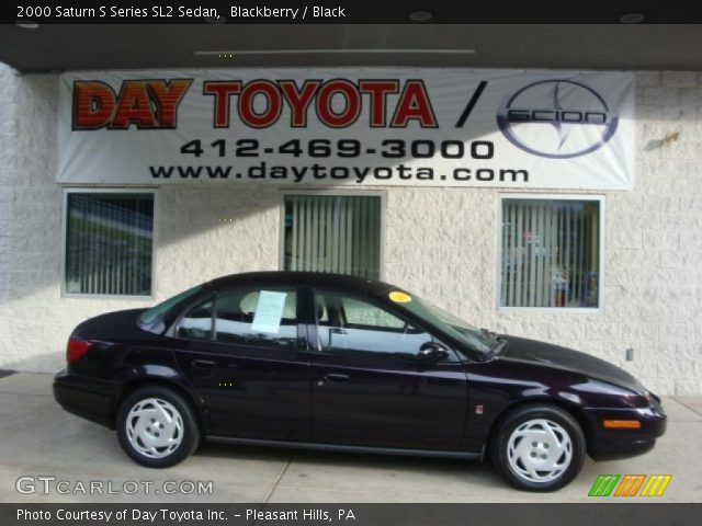 2000 Saturn S Series SL2 Sedan in Blackberry
