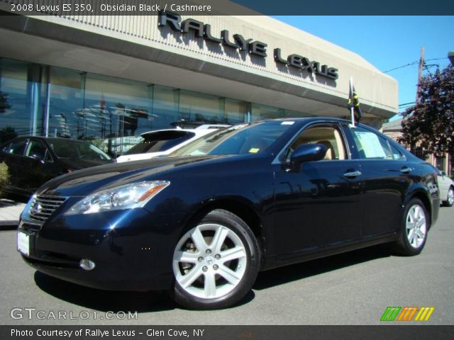 2008 Lexus ES 350 in Obsidian Black