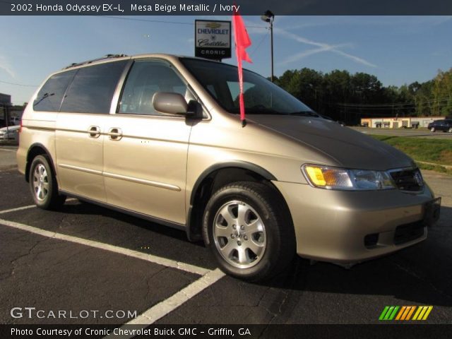 2002 Honda Odyssey EX-L in Mesa Beige Metallic