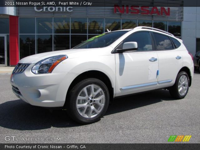 Nissan rogue white #7