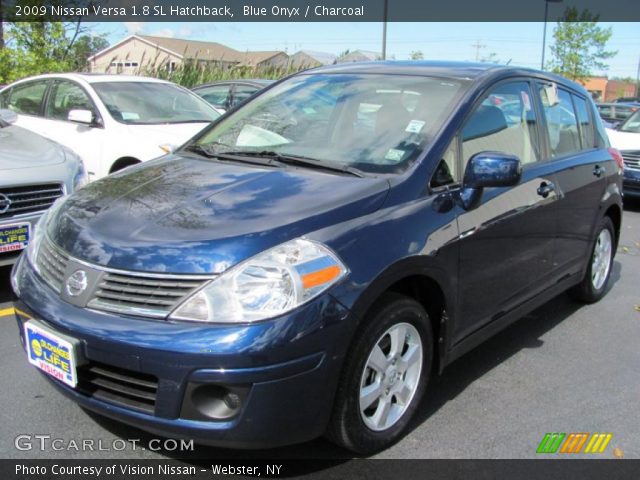 2009 Nissan Versa 1.8 SL Hatchback in Blue Onyx