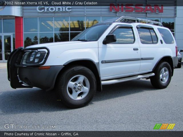 2002 Nissan Xterra XE V6 in Cloud White