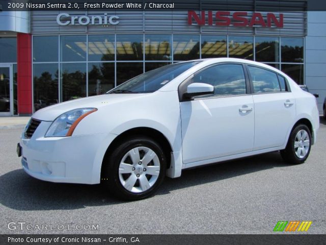 2009 Nissan Sentra 2.0 in Fresh Powder White