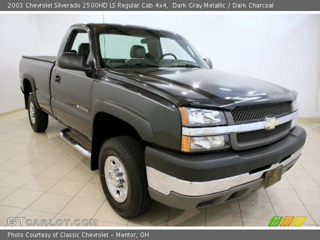 2003 Chevrolet Silverado 2500HD LS Regular Cab 4x4 in Dark Gray Metallic