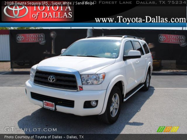 2008 Toyota Sequoia SR5 in Super White