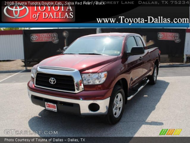 2008 Toyota Tundra Double Cab in Salsa Red Pearl