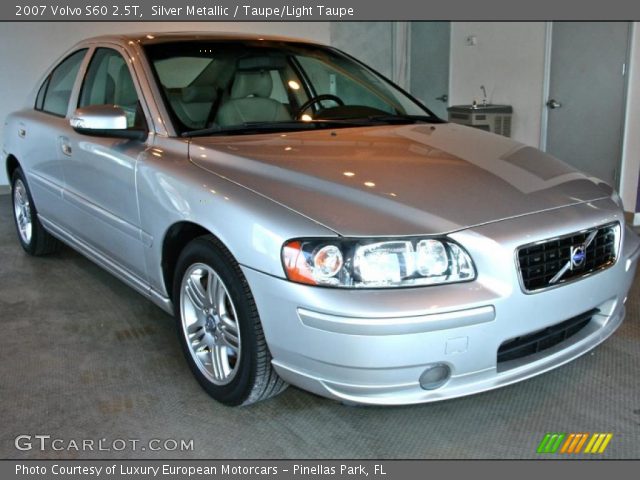2007 Volvo S60 2.5T in Silver Metallic