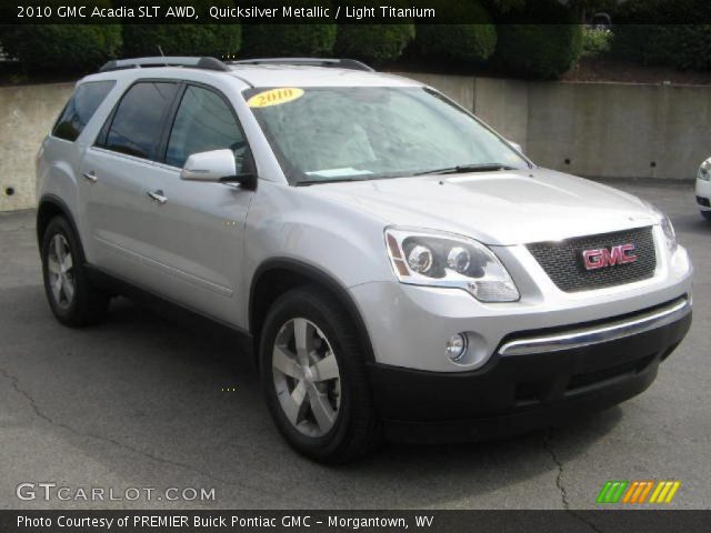 2010 GMC Acadia SLT AWD in Quicksilver Metallic