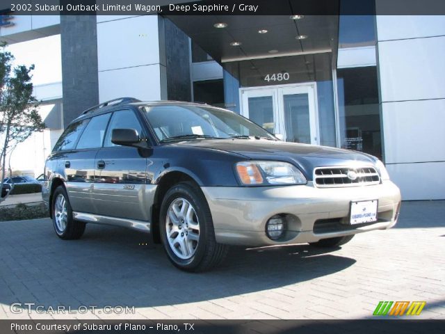 2002 Subaru Outback Limited Wagon in Deep Sapphire
