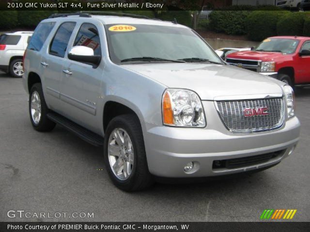 2010 GMC Yukon SLT 4x4 in Pure Silver Metallic