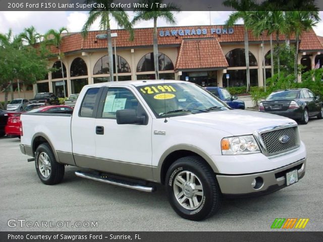 2006 Ford F150 Lariat SuperCab in Oxford White