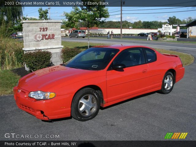 2003 Chevrolet Monte Carlo SS in Victory Red