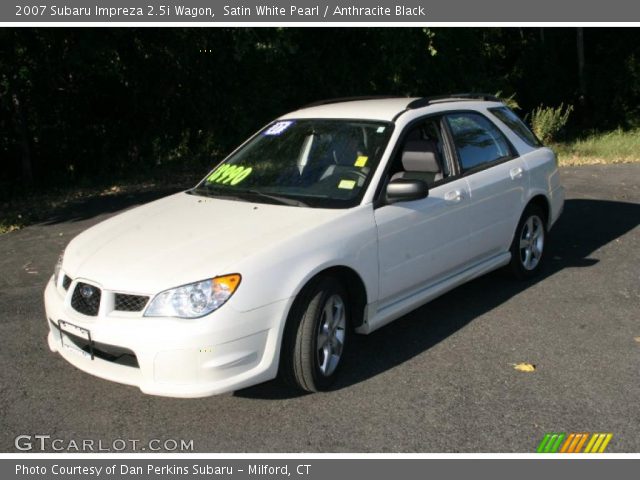 2007 Subaru Impreza 2.5i Wagon in Satin White Pearl