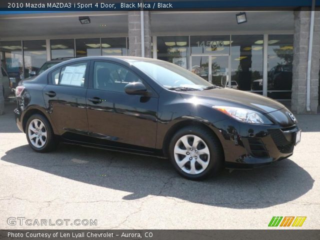 2010 Mazda MAZDA3 i Sport 4 Door in Black Mica