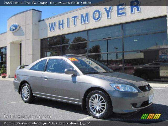 2005 Honda Civic EX Coupe in Magnesium Metallic