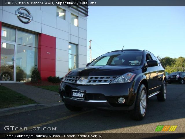 2007 Nissan Murano SL AWD in Super Black