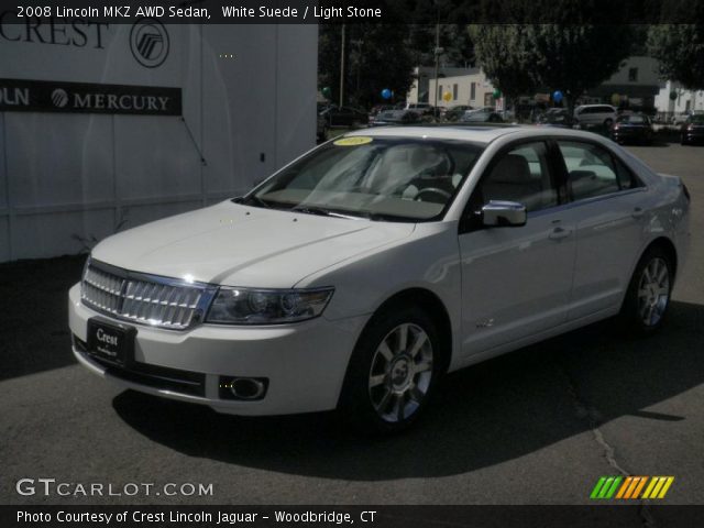 2008 Lincoln MKZ AWD Sedan in White Suede