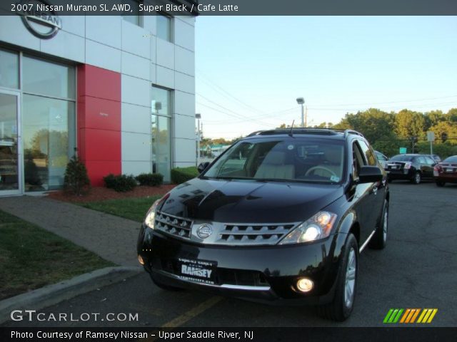 2007 Nissan Murano SL AWD in Super Black