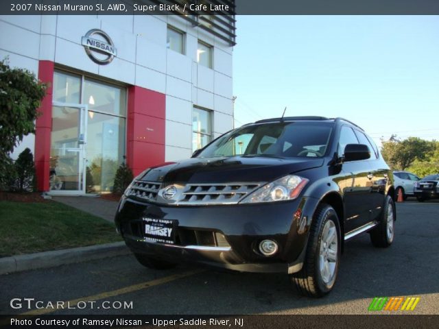 2007 Nissan Murano SL AWD in Super Black