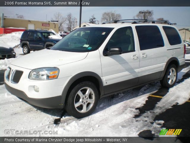 2006 Pontiac Montana SV6 in Summit White
