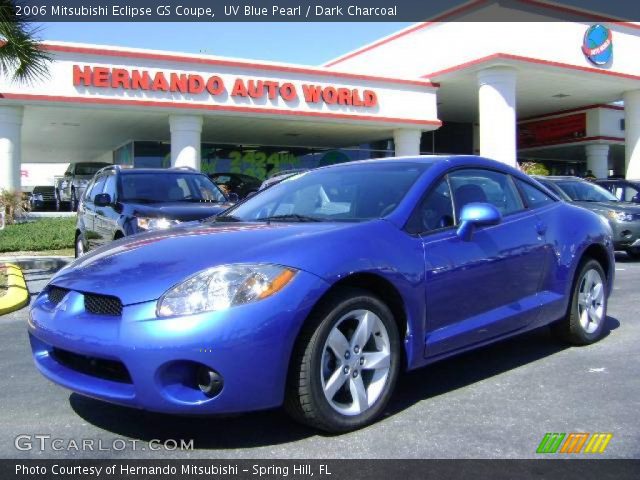2006 Mitsubishi Eclipse GS Coupe in UV Blue Pearl