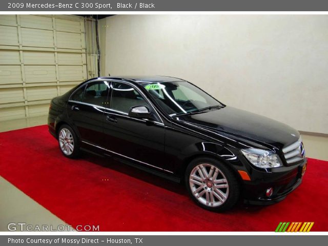 2009 Mercedes-Benz C 300 Sport in Black
