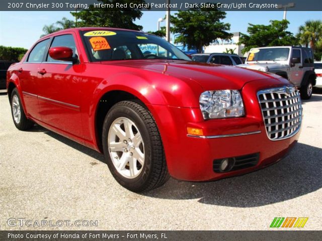 2007 Chrysler 300 Touring in Inferno Red Crystal Pearlcoat