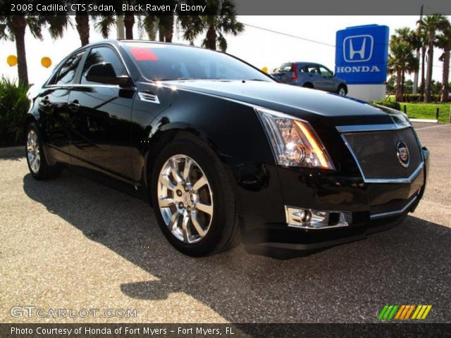 2008 Cadillac CTS Sedan in Black Raven