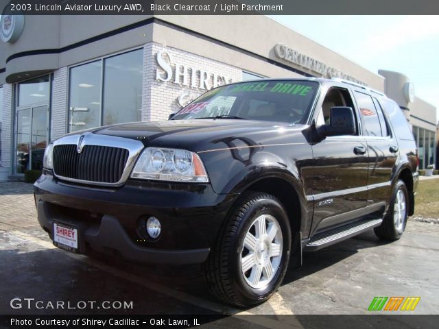 2003 Lincoln Aviator Luxury AWD in Black Clearcoat