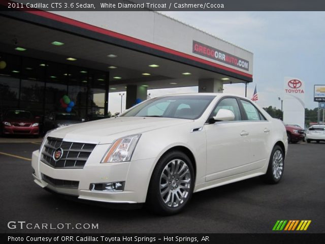 2011 Cadillac CTS 3.6 Sedan in White Diamond Tricoat