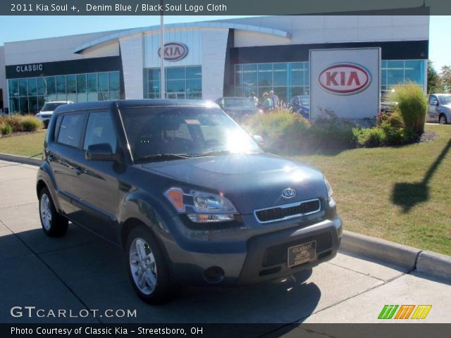 2011 Kia Soul + in Denim Blue