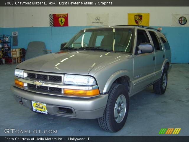 2003 Chevrolet Blazer LS 4x4 in Light Pewter Metallic
