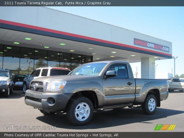 2011 Toyota Tacoma Regular Cab in Pyrite Mica