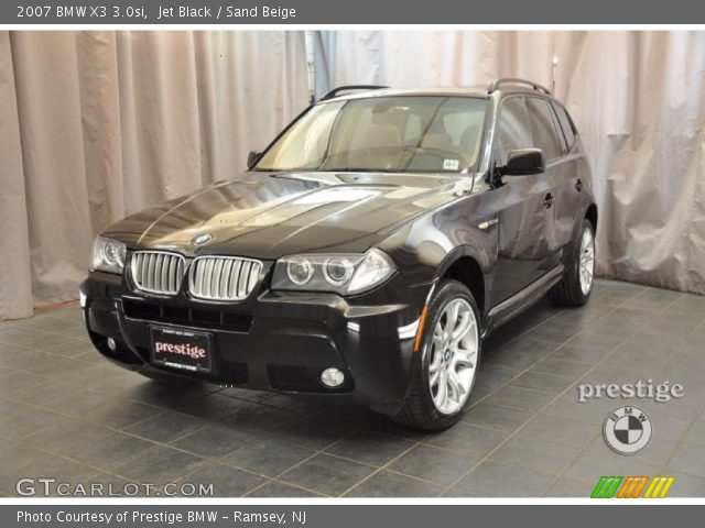 2007 BMW X3 3.0si in Jet Black