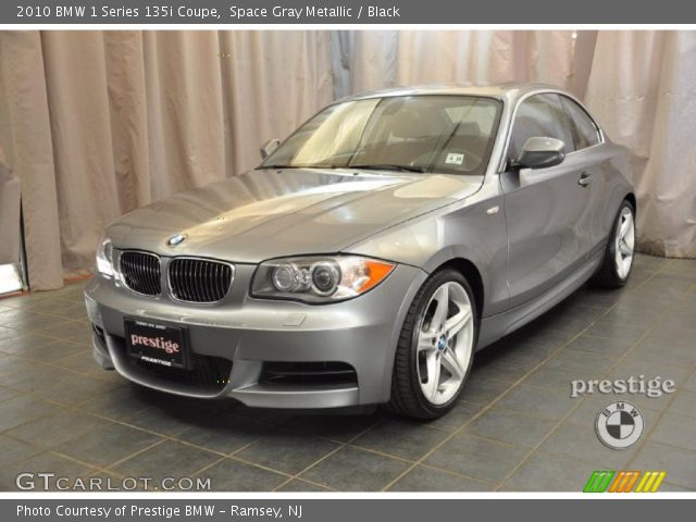 2010 BMW 1 Series 135i Coupe in Space Gray Metallic