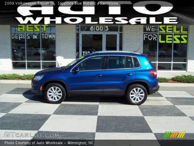 2009 Volkswagen Tiguan SE in Sapphire Blue Metallic