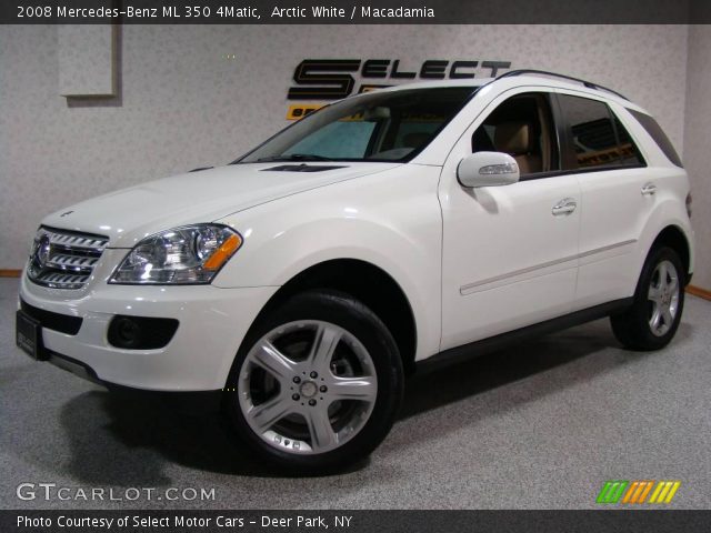 2008 Mercedes-Benz ML 350 4Matic in Arctic White