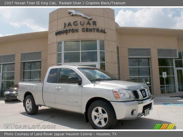 2007 Nissan Titan SE King Cab in Radiant Silver