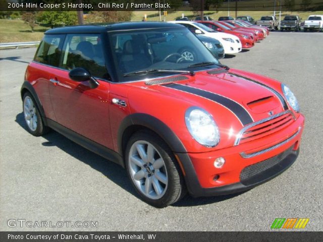 2004 Mini Cooper S Hardtop in Chili Red