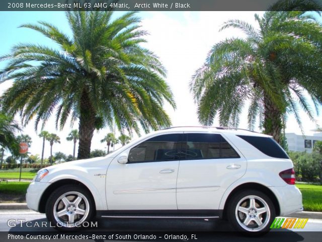 2008 Mercedes-Benz ML 63 AMG 4Matic in Arctic White