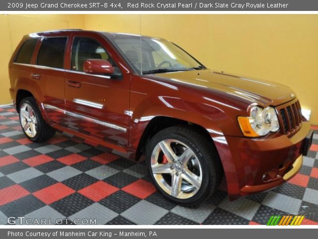 2009 Jeep Grand Cherokee SRT-8 4x4 in Red Rock Crystal Pearl